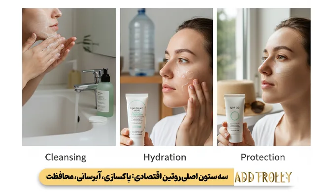 سه ستون اصلی روتین اقتصادی: پاکسازی، آبرسانی، محافظت