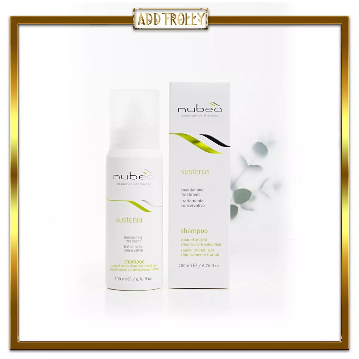 nubea-sutenia-colored-and-or-chemically-treated-hair-shampoo شامپو محافظ و ترمیمکننده موهای رنگ شده و آسیبدیده نوبئا Sustenia - Image 1